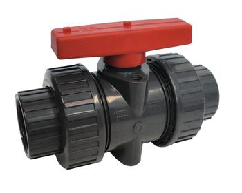 3/4" PVC SXS TRUE UNION BALL VALVE SCD 80