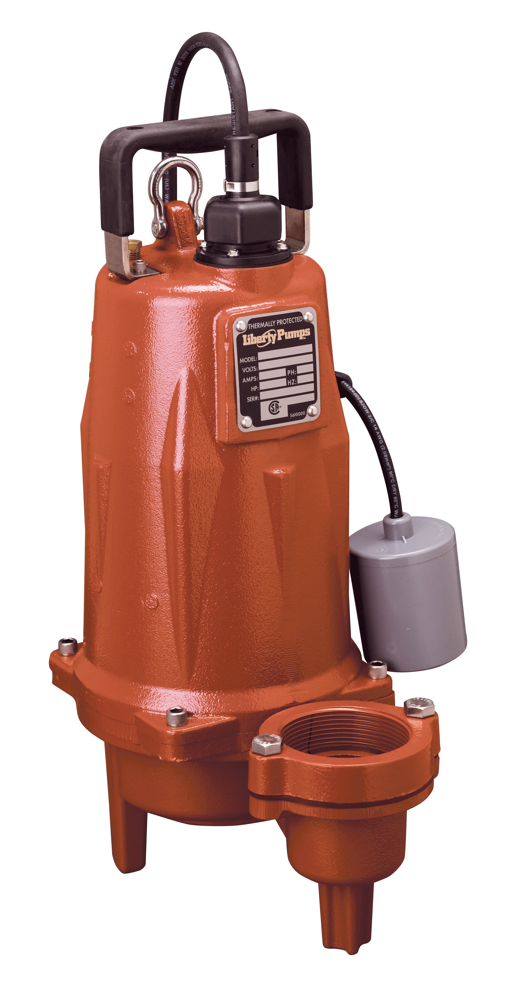 1.5 HP LIBERTY SUB SEWAGE PUMP - 230V 1PH, AUTO
