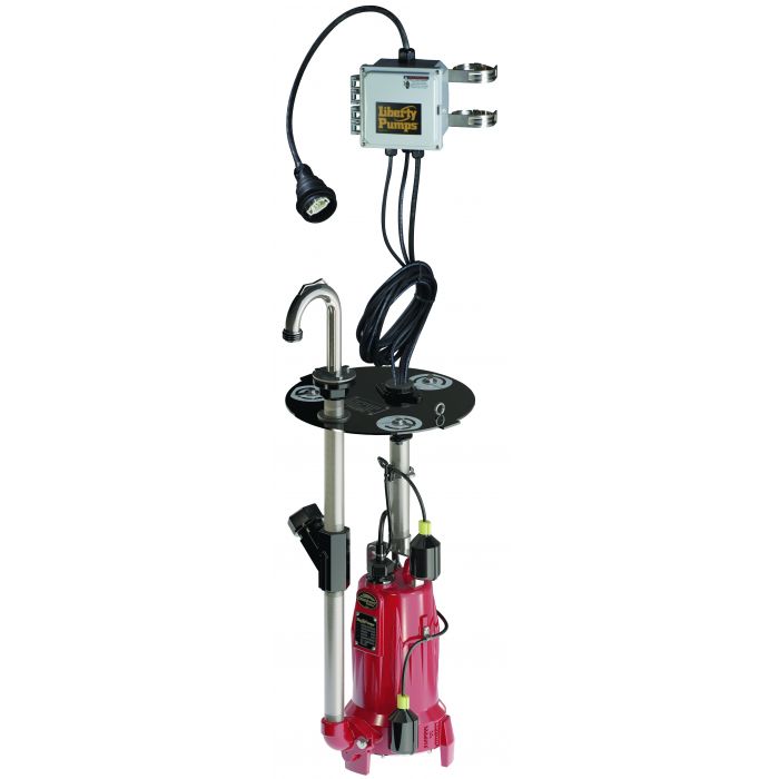 2 HP LIBERTY GRINDER PUMP 230V MANUAL, RETRO-FIT FOR E/ONE SYSTEM