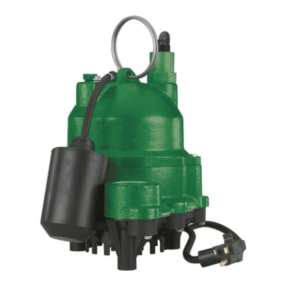 MDC33TCI20 MYERS 1/3 HP EFFLUENT PUMP 115V AUTO 20' CORD