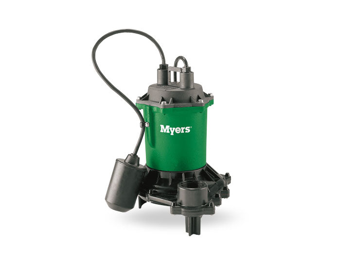 ME40MC-21 MYERS 4/10 HP EFFLUENT SUMP PUMP 230V MANUAL 20' CORD
