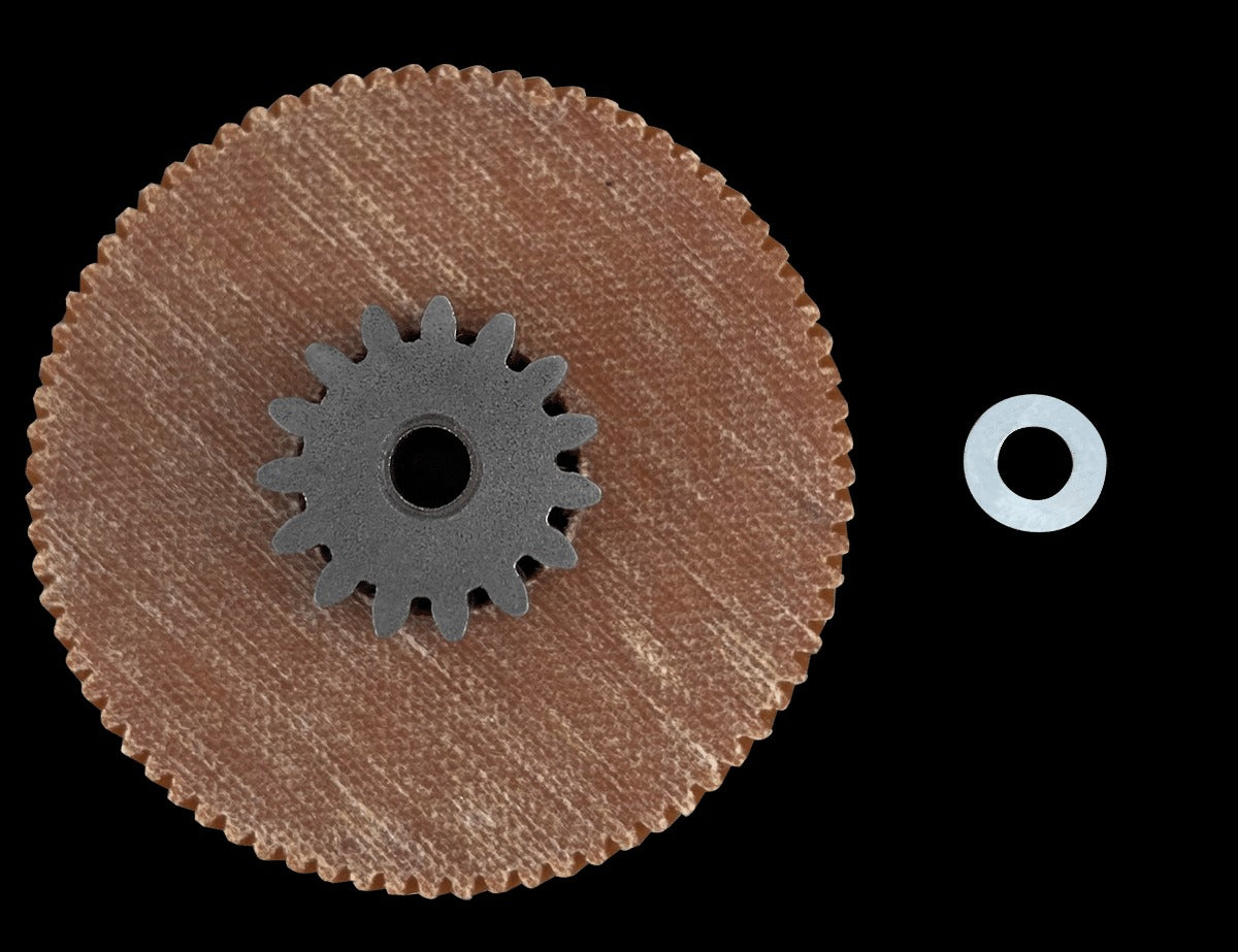PHENOLIC GEAR w/SPACER (44 RPM SERIES 85 & 170)