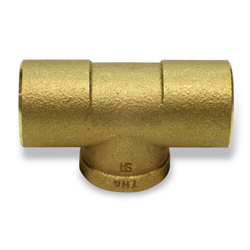 1/2" X 1/2" X 1/4" CXCXF TEE - NO-LEAD