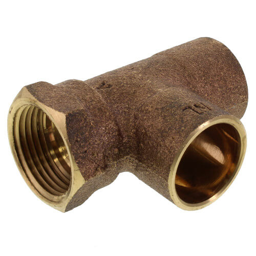 1/2" CXFXC TEE - NO-LEAD