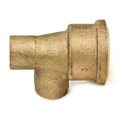 3/4" X 1/2" X 1/2" FXFXC TEE - NO-LEAD