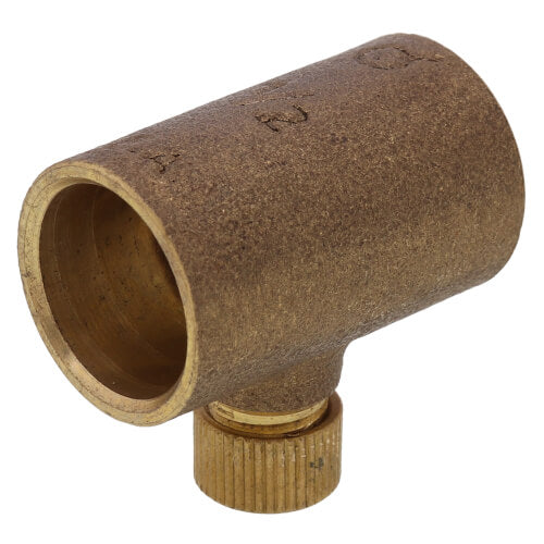1/2" CXC JET COUPLING w/DRAIN - NO-LEAD