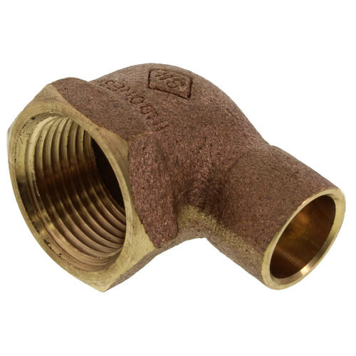 1/2" CXFEMALE 90 DEGREE ELBOW - NO-LEAD