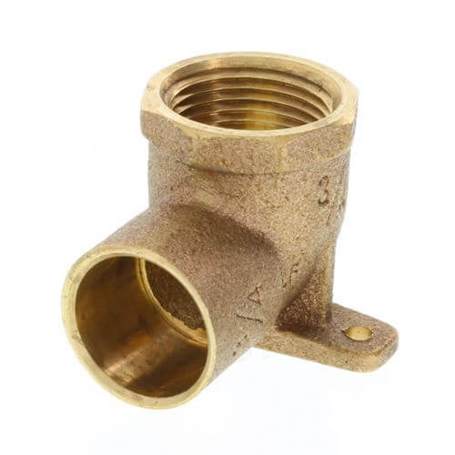 1/2" CXFEMALE 90 DROP EAR - NO-LEAD