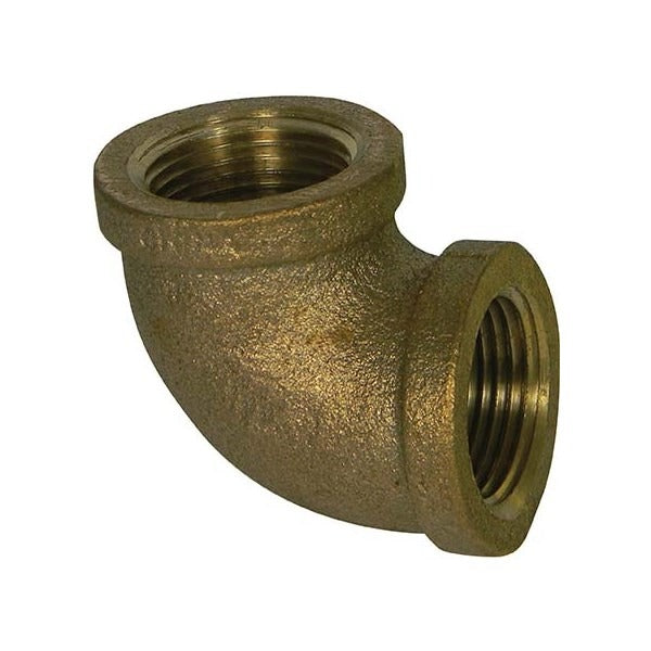 1.5" NO-LEAD BRASS 90 DEGREE ELBOW