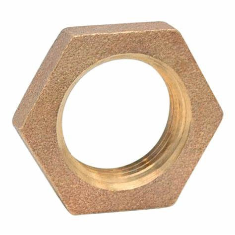 3/4" NO-LEAD BRASS LOCKNUT