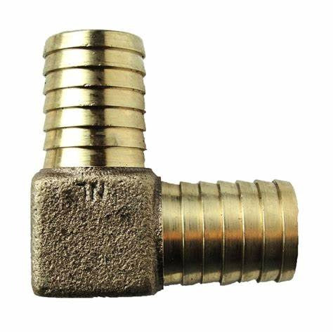 1" BRASS IMPORT INSERT ELBOW - NO-LEAD