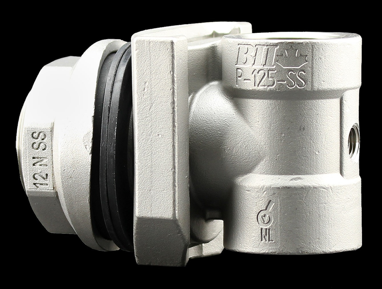 1.25" BOSHART STAINLESS STEEL PITLESS ADAPTER