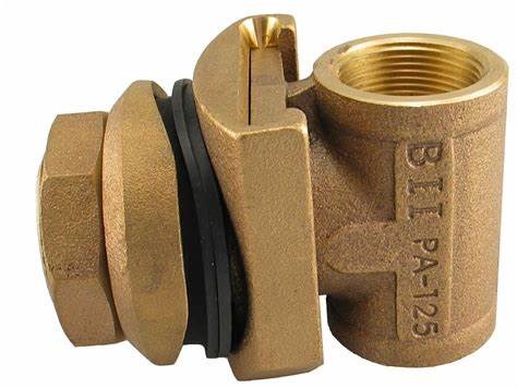 1.25" BOSHART LEAD FREE PITLESS ADAPTER