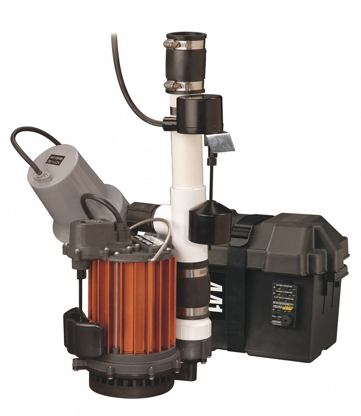 1/2 HP BATTERY BACKUP SUMP PUMP COMBO, 457 & 441 - LIBERTY