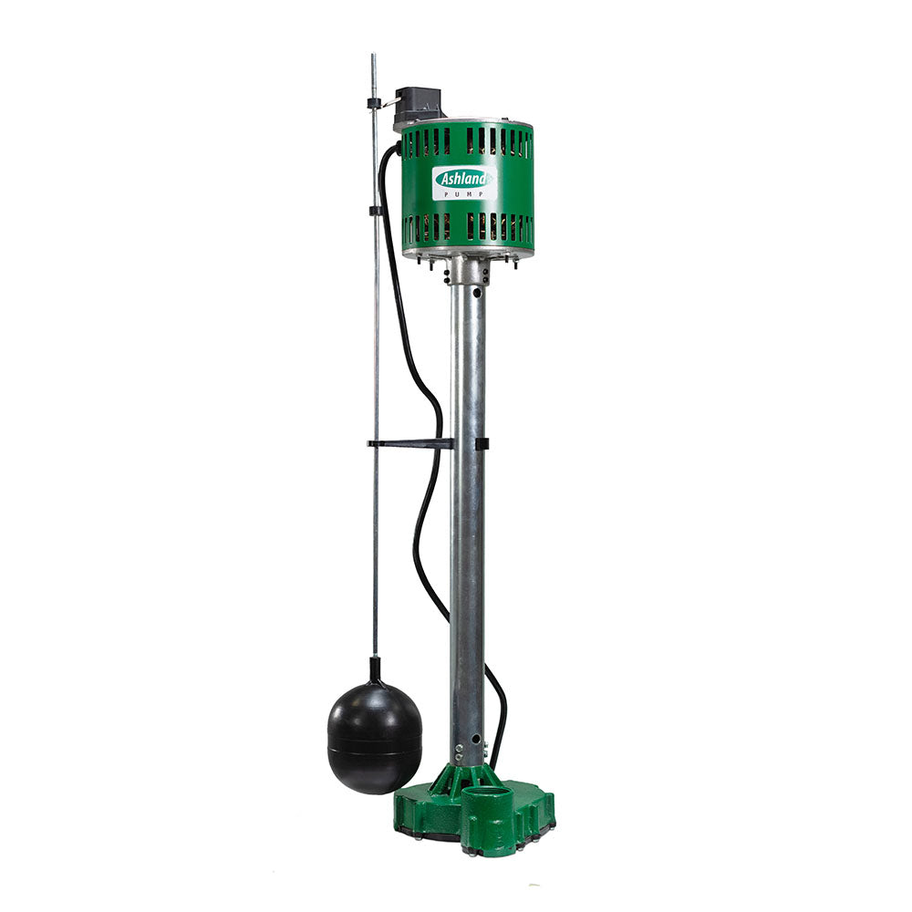 PED50CI ASHLAND 1/2 HP CAST IRON PEDESTAL SUMP PUMP - AUTO