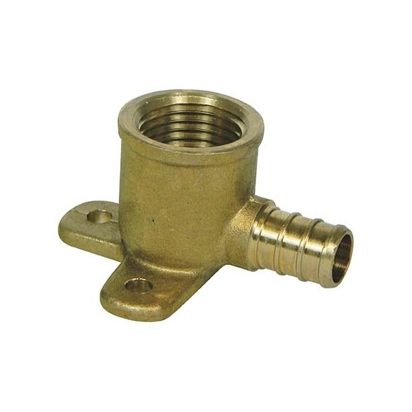 1/2" PEX DROP EAR ELBOW - NO-LEAD BRASS (50/BOX)