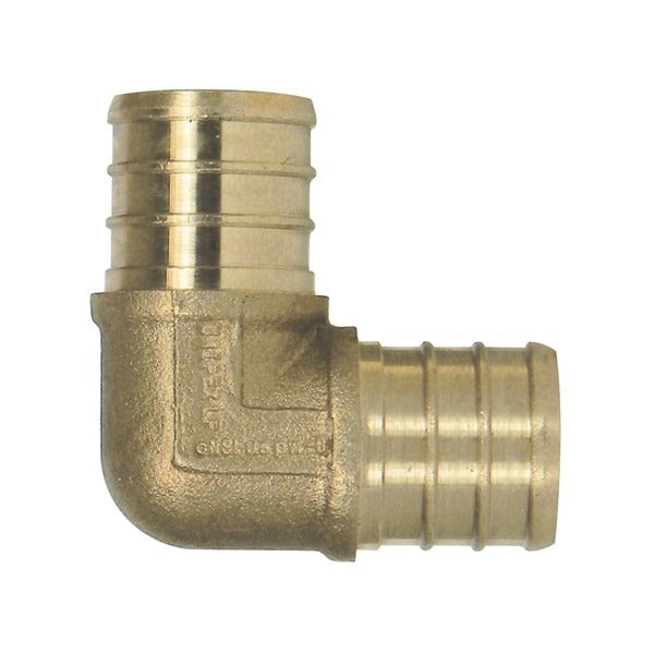 1/2" PEX ELBOW - NO-LEAD BRASS (50/BOX)
