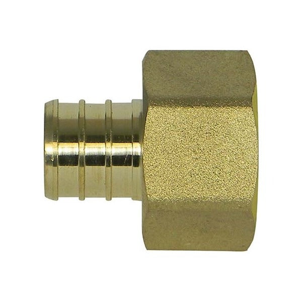 1/2" PEX FEMALE ADAPTER - NO-LEAD BRASS (25/BOX)