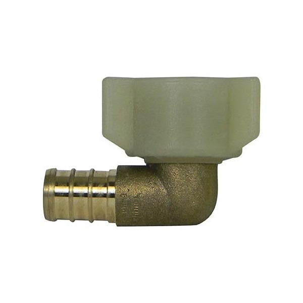 1/2" PEX FM PLASTIC SWIVEL ELBOW - NO-LEAD BRASS (50/BOX)