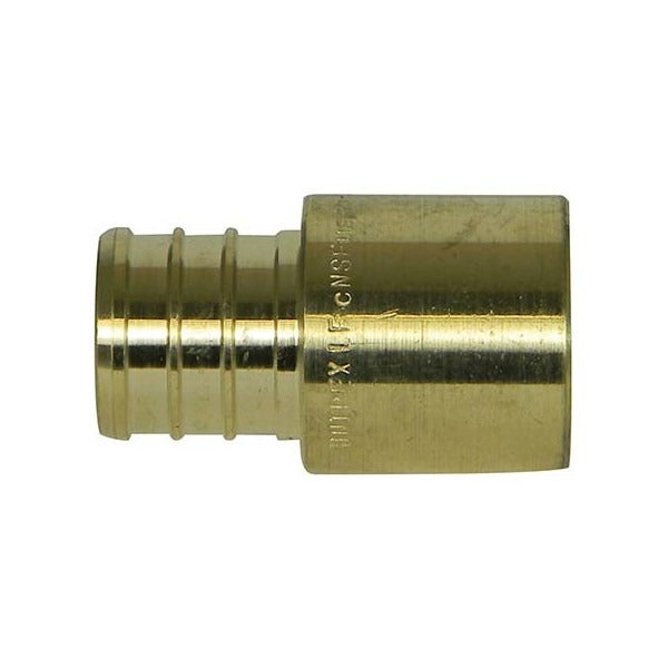 3/4" PEX MALE SWEAT ADAPTER - NO-LEAD BRASS (25/BOX)
