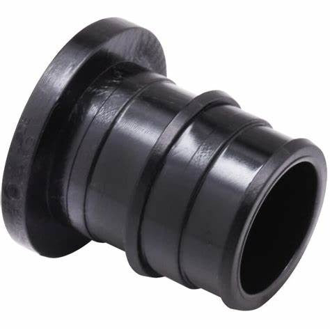 3/4IN CE PEX PLUG - BLACK PLASTIC (25/BOX)