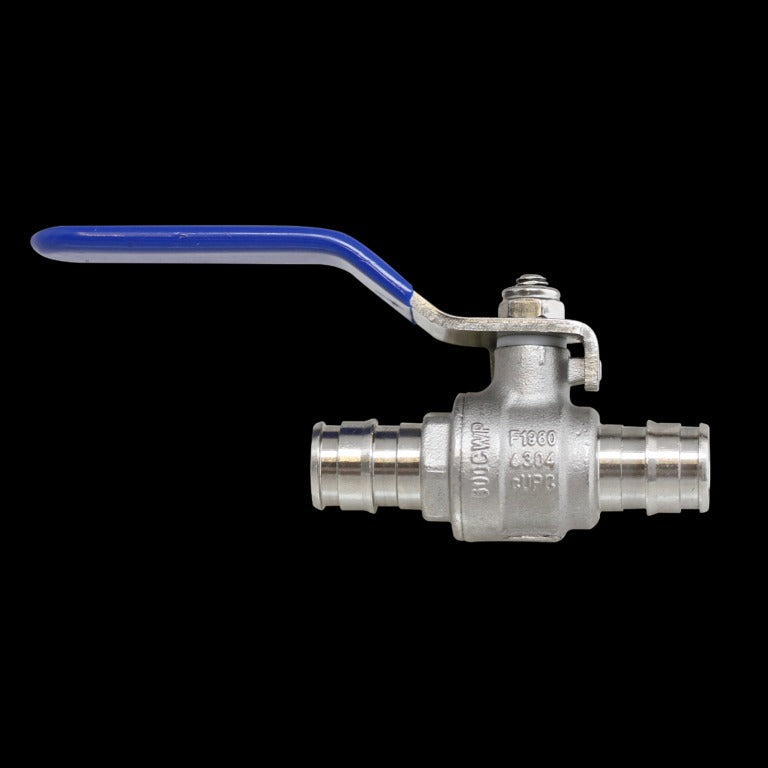 1IN SS COLD EXPANSION PEX BALL VALVE (5/BOX)