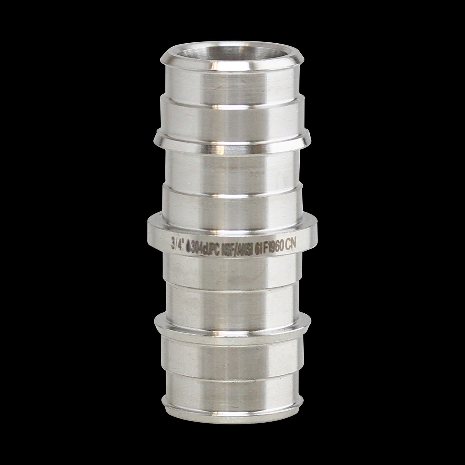 1IN COLD EXPANSION PEX COUPLING - STAINLESS (25/BOX)
