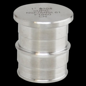 1/2IN COLD EXPANSION PEX PLUG - STAINLESS (25/BOX)