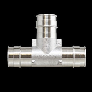 3/4IN COLD EXPANSION PEX TEE - STAINLESS (25/BOX)