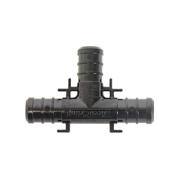 1" PEX TEE - BLACK PLASTIC (25/BOX)