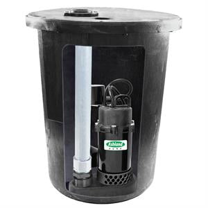 1/3 HP ASHLAND SUMP KIT WITH 18X24 BASIN & COVER