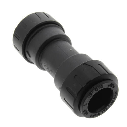 1/2" JG CTS UNION COUPLER - BLACK