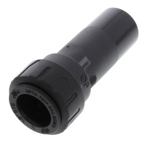 3/4" X 1/2" JG STEM X CTS REDUCER - BLACK