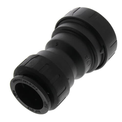 1" X 3/4" JG CTS COUPLER - BLACK