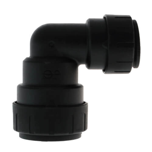 3/4" X 1/2" JG CTS UNION 90 ELBOW - BLACK