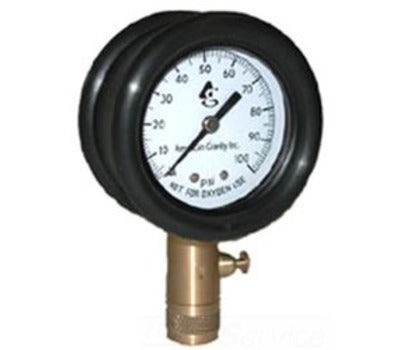 PRESSURE TEST GAUGE 0-100#
