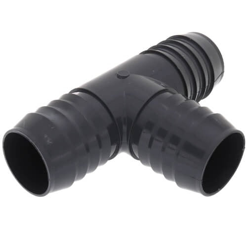 1.5" POLY/PVC INSERT TEE (GRAY)