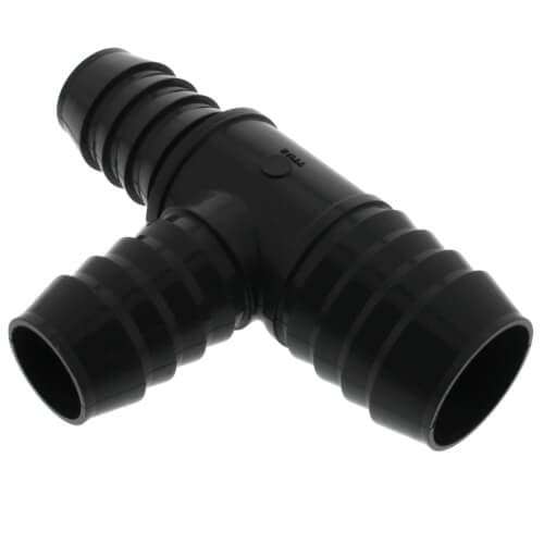 1.25" X 1" X 1" POLY/PVC INSERT TEE (GRAY)