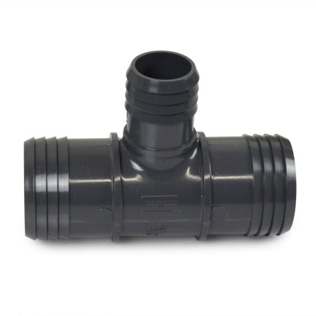 2" X 2" X 1.25" POLY/PVC INSERT TEE (GRAY)