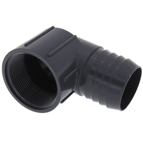 2" POLY/PVC INSERT FM COMBO ELBOW (GRAY)