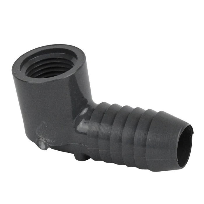 3/4" INS X 1/2" FM POLY/PVC INSERT FEMALE COMBO ELBOW (GRAY)