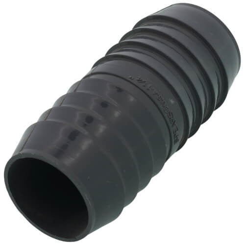 1.25" POLY/PVC INSERT COUPLING (GRAY)