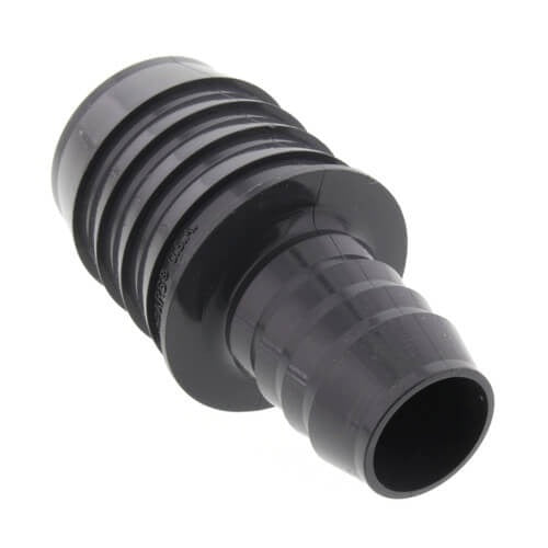 1.5" X 1" POLY/PVC INSERT COUPLING (GRAY)