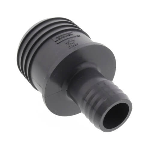 2" X 1" POLY/PVC INSERT COUPLING (GRAY)