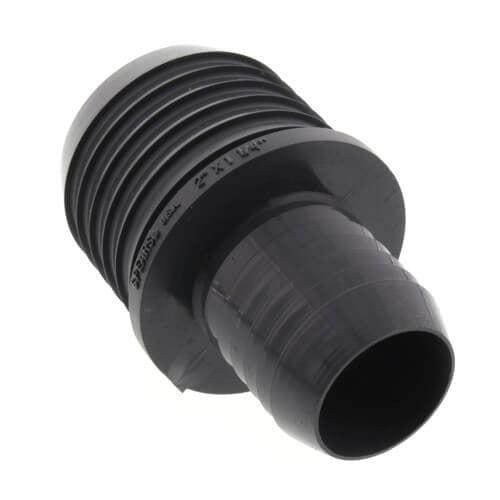 2" X 1.25" POLY/PVC INSERTCOUPLING (GRAY)
