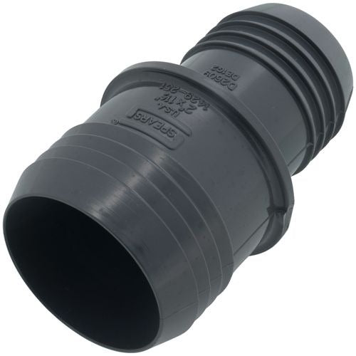 2" X 1.5" POLY/PVC INSERT COUPLING (GRAY)