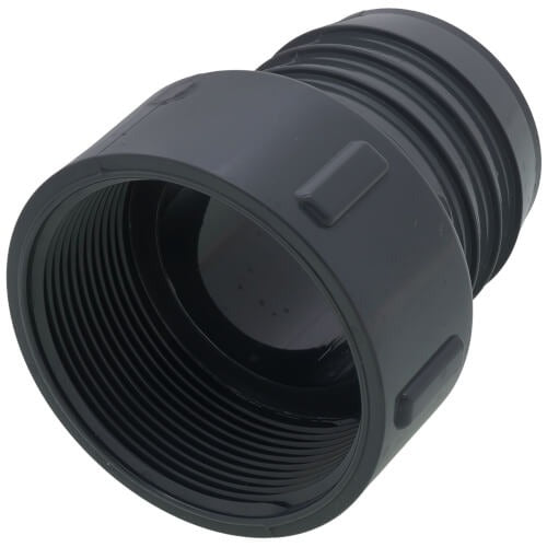 2" POLY/PVC INSERT FEMALE ADAPTER (GRAY)