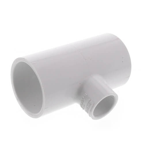 1.25" X 1.25" X 1/2" PVC SXSXS REDUCING TEE SCD 40