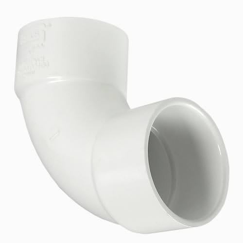 2" PVC SXS 90 DEGREE LONG SWEEP ELBOW SCD 40