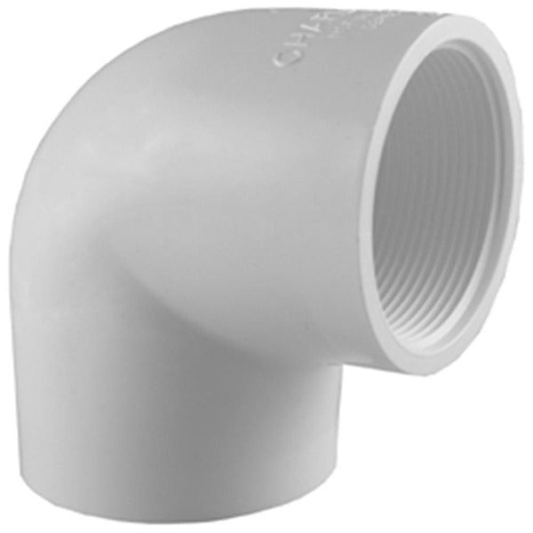 2" PVC SXT 90 DEGREE ELBOW SCD 40